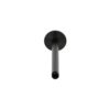 BRACCIO DOCCIA SOFFITTO LEVANTE LUNGO NERO 100x100