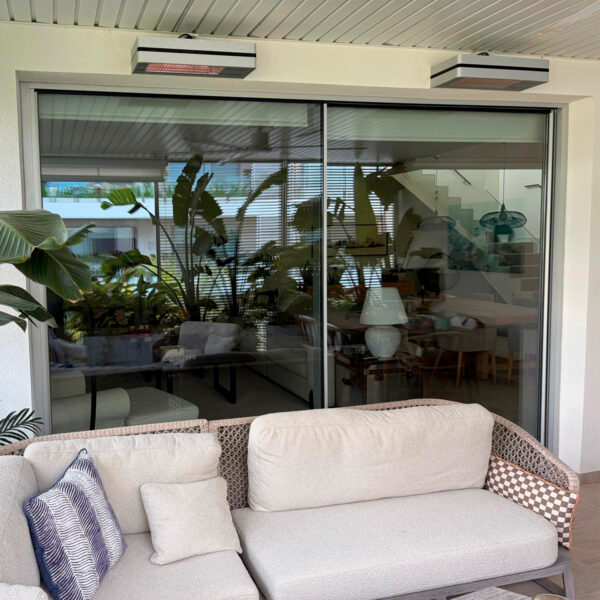 Sined Warm Ira Inox 2000 Infrared Patio Heater 2000W