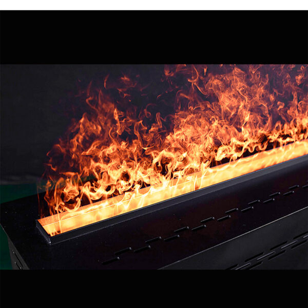 Indoor Non-Thermal LED Fireplace with Built-in 3D Multicolor Flame Simulation