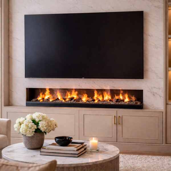 Electric Water Vapor Mist Flame Fireplace Insert