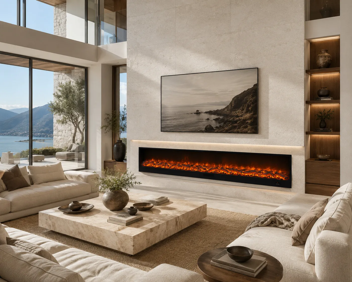 SINED Fuoco Collection - Electric fireplaces and infrared heaters