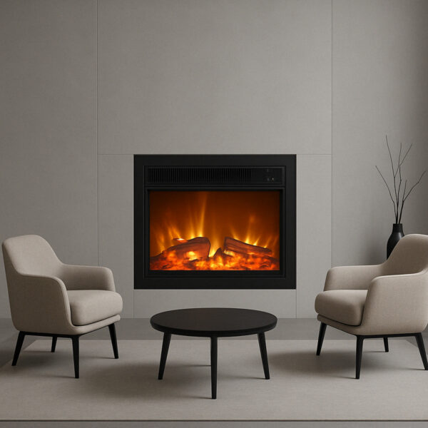 offers realistic flame effect at low cost