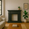 CORNICE CAMINO CALDERA GRIGIO Ambientata 100x100