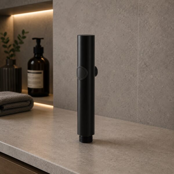 Black 316L Stainless Steel Hand Shower Corrosion e Wear Resistant