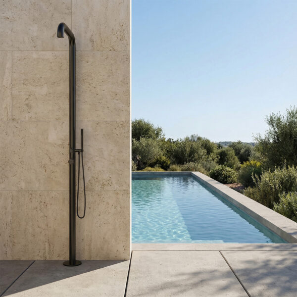 CHIA SINED gunmetal 316L Stainless Steel innovative outdoor shower for swimming pools