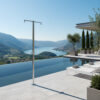 DOCCIA INOX BICEFALO Ambientata 100x100