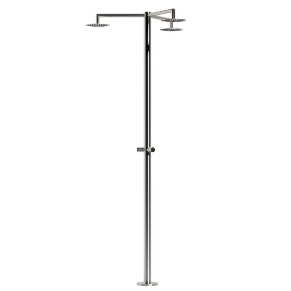 3 Shower Heads for Collective Use