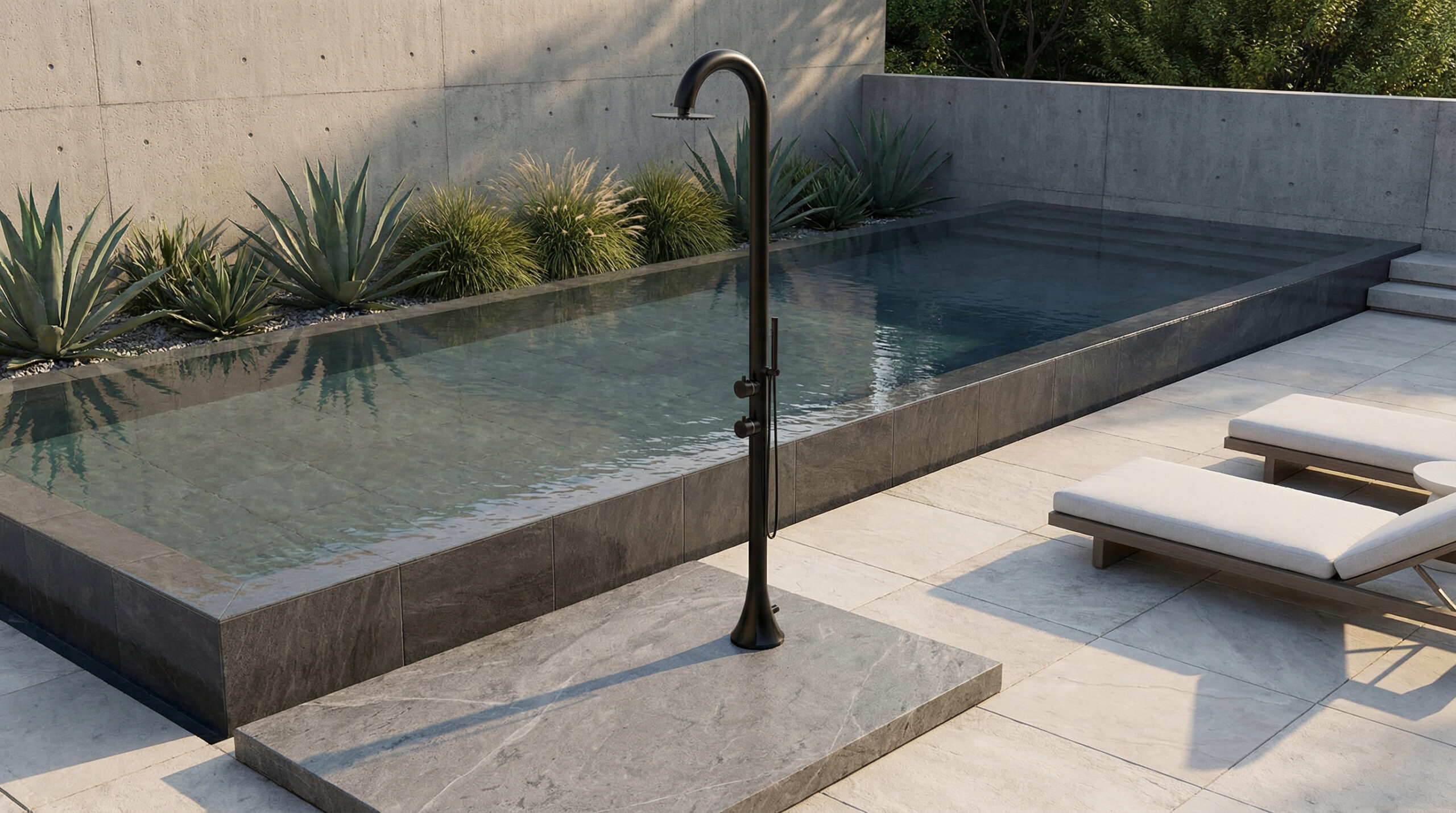 SINED Water Collection - Outdoor showers and taps