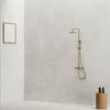 DOCCIA-PARETE-LEVANTE-TERMOSTATICA-ORO DOCCIA PARETE LEVANTE TERMOSTATICA ORO Ambientata 100x100