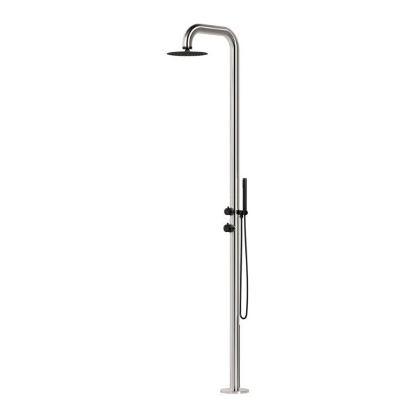 Inox and Black AISI 316L Stainless Steel Structure
