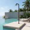 DOCCIA PULA DUO NERA ORO Ambientata 100x100
