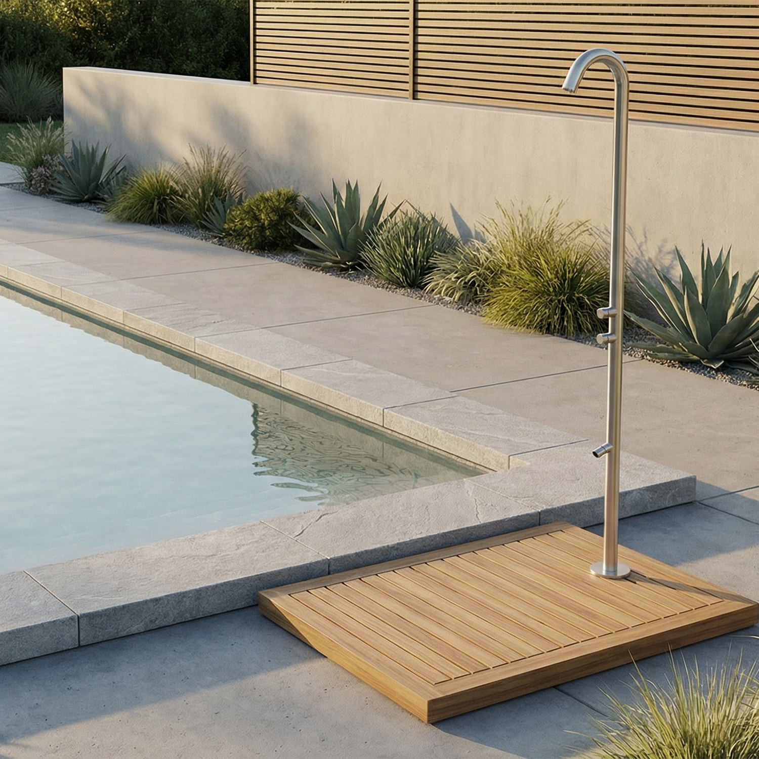 DOCCIA-QUARTU-DOPPIO-TMP-INOX-ambientata DOCCIA-QUARTU-DOPPIO-TMP-INOX