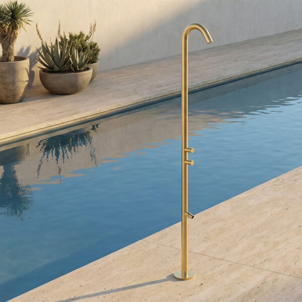 316L Stainless Steel Gold Finish Shower