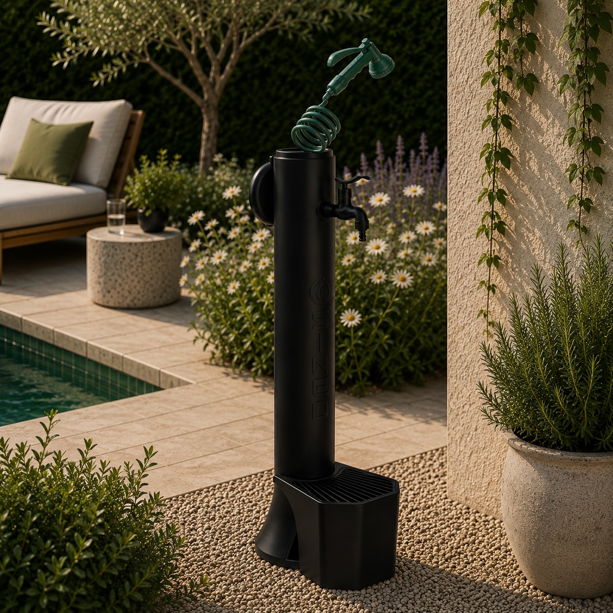 FONTANA-TRITONE-PRO-NERA-ambientata FONTANA-TRITONE-PRO-NERA