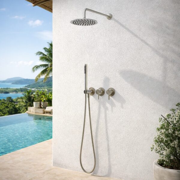 Wall-Mounted Concealed Shower Kit