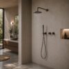 KIT DOCCIA PARETE ACQUA FREDDA 25 CANNA FUCILE Ambientata 100x100