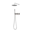 KIT DOCCIA PARETE ACQUA FREDDA 25 INOX 100x100