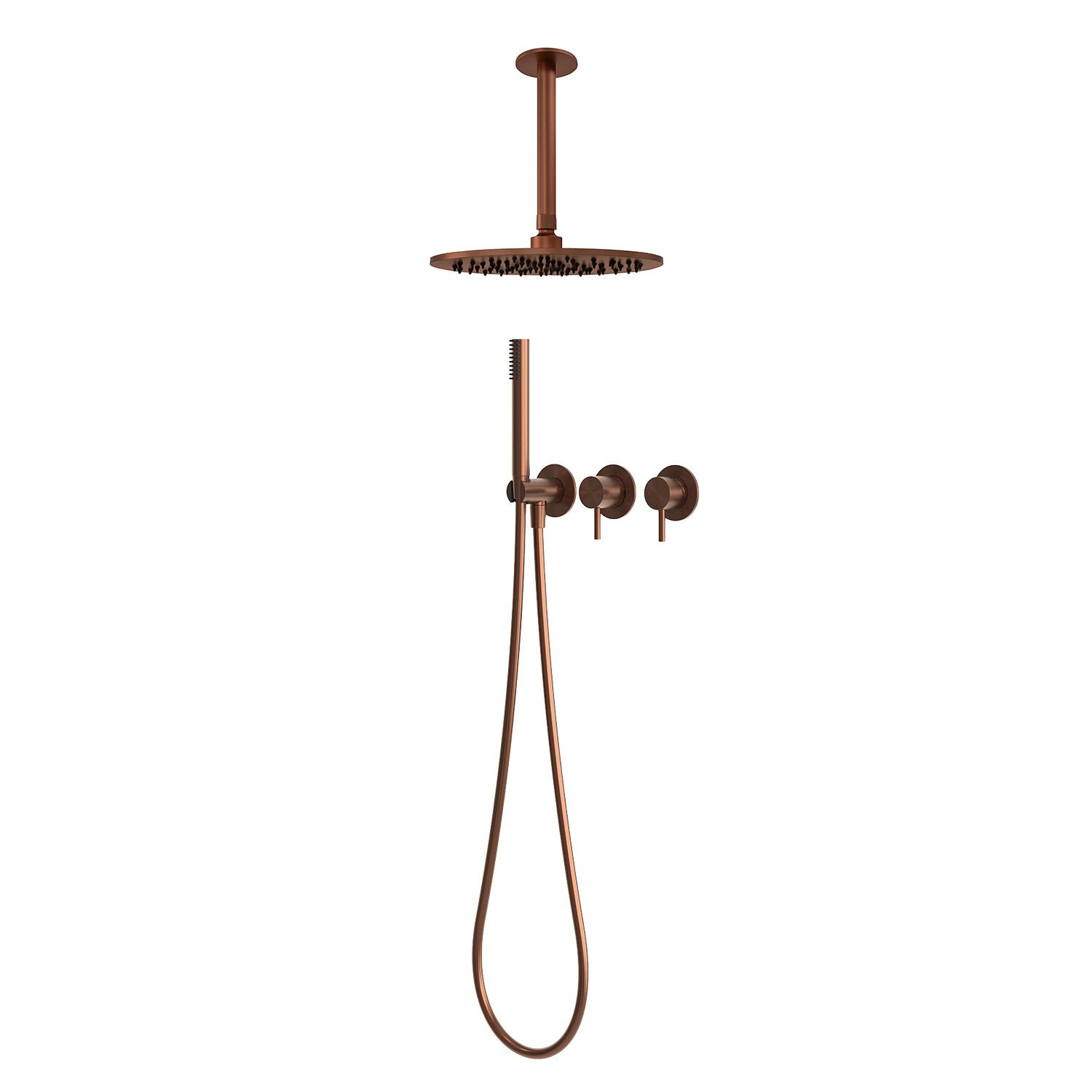 KIT-DOCCIA-SOFFITTO-ACQUA-FREDDA-LUNGO-30-ORO-ROSA KIT-DOCCIA-SOFFITTO-ACQUA-FREDDA-LUNGO-30-ORO-ROSA - Image 2