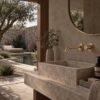 Wall-Mounted Washbasin Mixer and Spout Kit