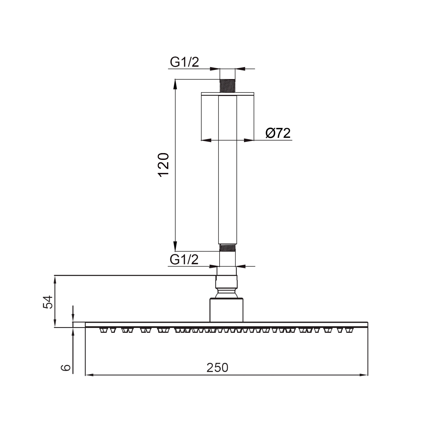 KIT-SOFFITTO-SOFFIONE-LEVANTE-CORTO-25-CANNAFUCILE KIT-SOFFITTO-SOFFIONE-LEVANTE-CORTO-25-CANNAFUCILE - Image 3
