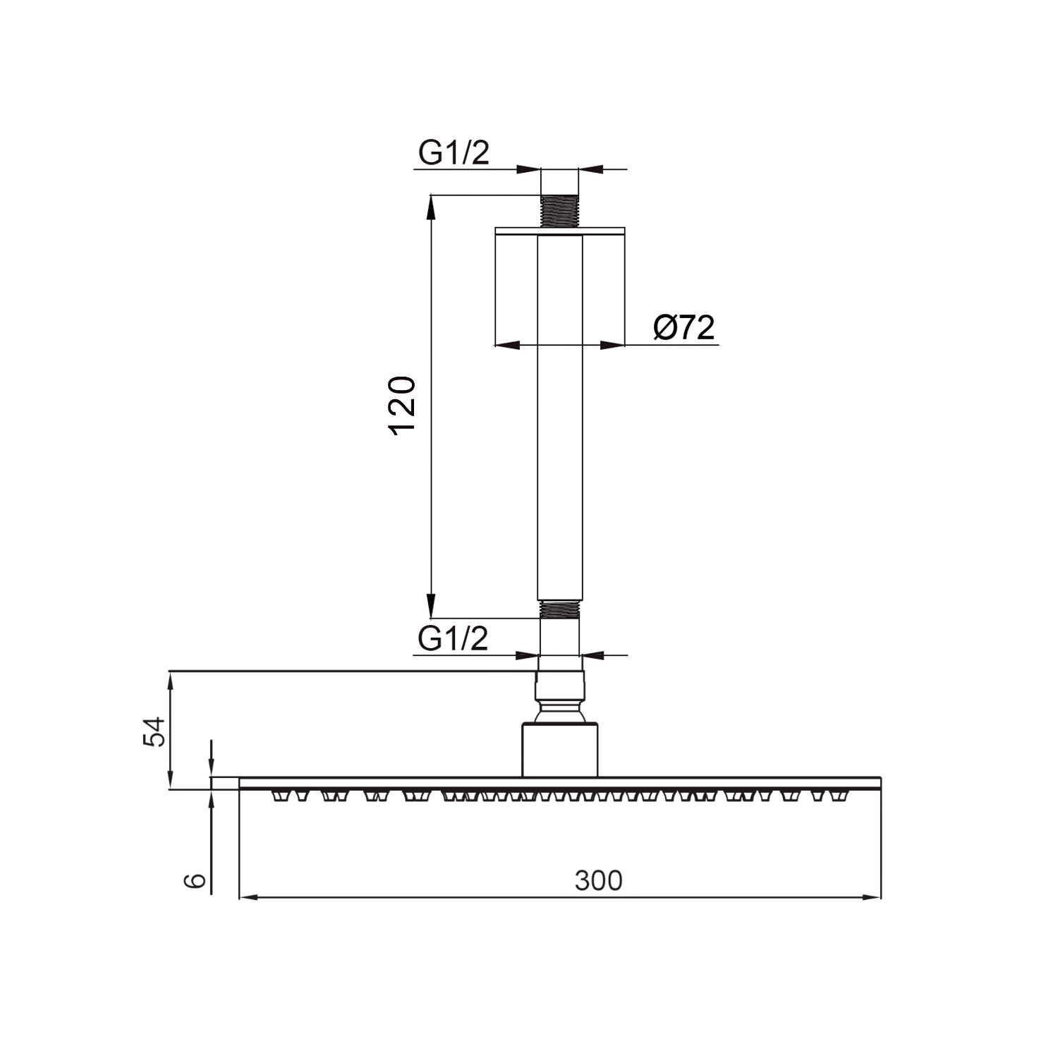 KIT-SOFFITTO-SOFFIONE-LEVANTE-CORTO-30-CANNAFUCILE KIT-SOFFITTO-SOFFIONE-LEVANTE-CORTO-30-CANNAFUCILE - Image 3