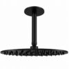 KIT SOFFITTO SOFFIONE LEVANTE CORTO 30 NERO 100x100