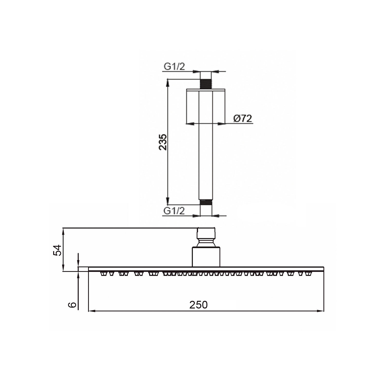 KIT-SOFFITTO-SOFFIONE-LEVANTE-LUNGO-25-INOX KIT-SOFFITTO-SOFFIONE-LEVANTE-LUNGO-25-INOX - Image 3