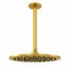KIT SOFFITTO SOFFIONE LEVANTE LUNGO 25 ORO 100x100