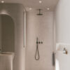 KIT SOFFITTO SOFFIONE LEVANTE LUNGO 30 INOX Ambientata 100x100
