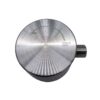 MANIGLIA INOX GRIGIA 100x100