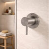 MISCELATORE MURO LEVANTE TERMOSTATICO INOX Ambientata 100x100