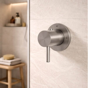 MISCELATORE-MURO-LEVANTE-TERMOSTATICO-INOX