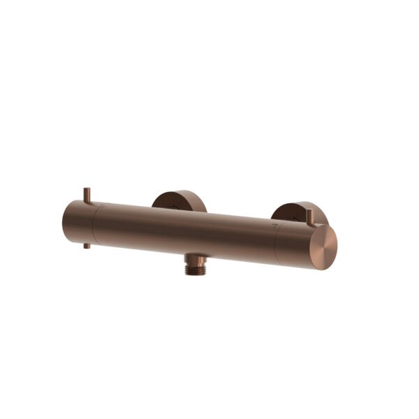 Discover the Levante Oro R Thermostatic Shower Wall Mixer: Elegance Meets Durability in High-Quality Design. Upgrade Your Bathroom Today for Timeless Style and Functionality!