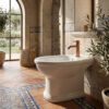 RUBINETTO BIDET LEVANTE ORO ROSA Ambientata 100x100