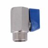 RUBINETTO INGRESSO DOCCIA 100x100