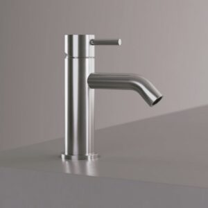 RUBINETTO-LAVABO-LEVANTE-BASSO-INOX