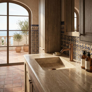 RUBINETTO-LAVABO-LEVANTE-BASSO-ORO-ROSA