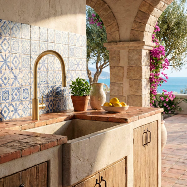 Pull-Out Kitchen Sink Faucet