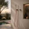 SET ACQUA FREDDA MURO LEVANTE ORO ROSA Ambientata 100x100