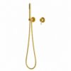 SET MISCELATORE MURO DOCCINO LEVANTE ORO 100x100