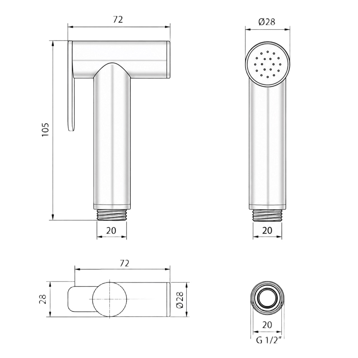 SHATTAF-BIDET-LEVANTE-NERO SHATTAF-BIDET-LEVANTE-NERO - Image 3