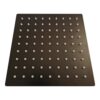 SOFFIONE QUADRO 15 NERO 100x100