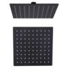 SOFFIONE QUADRO 20 NERO 100x100