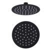 SOFFIONE TONDO 20 NERO 100x100
